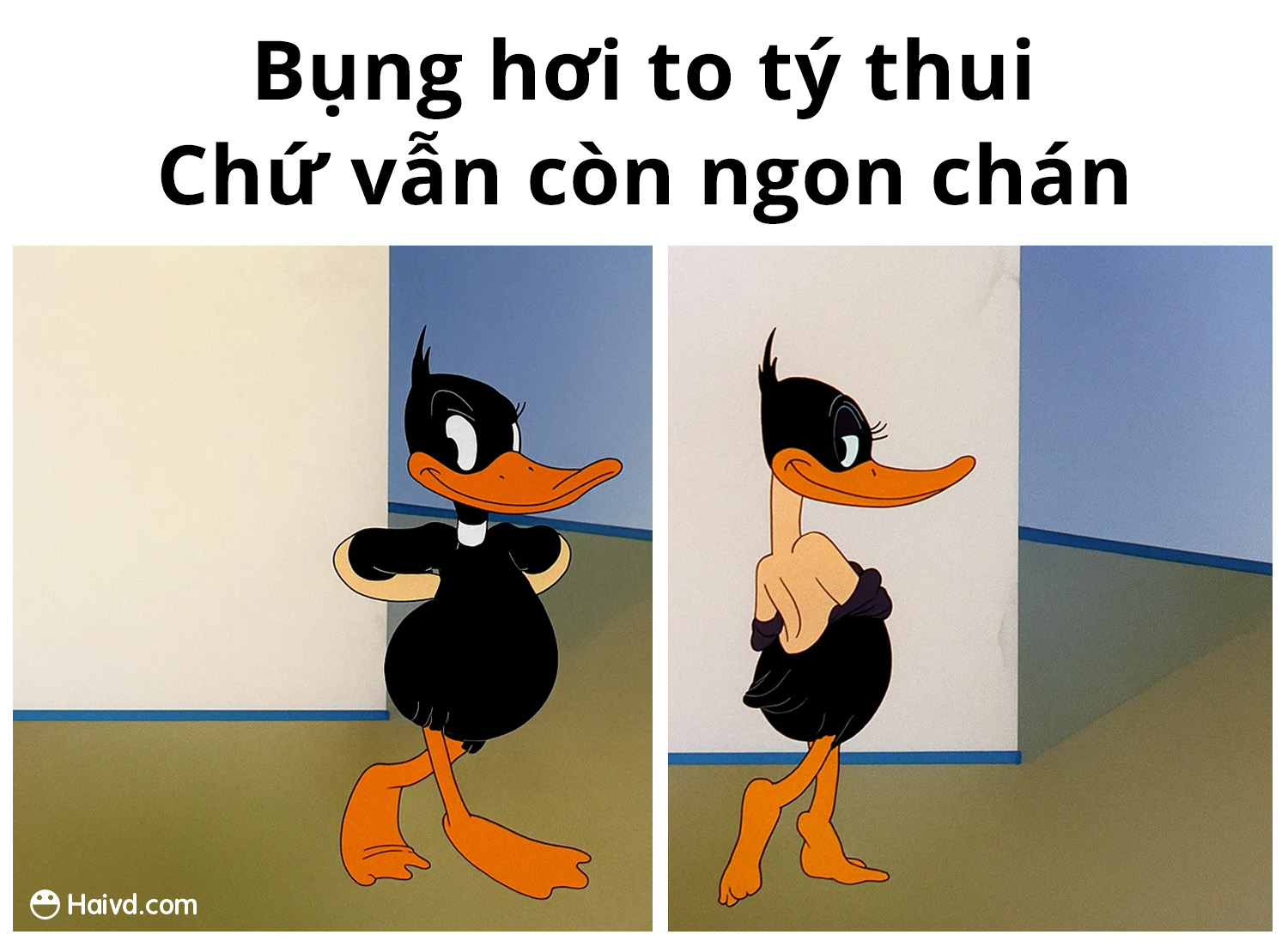Bụng hơi to tý thui chứ vẫn còn ngon chán