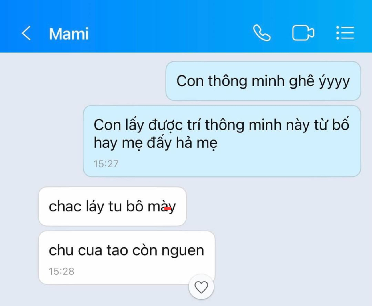 Bố: Ủa Alo